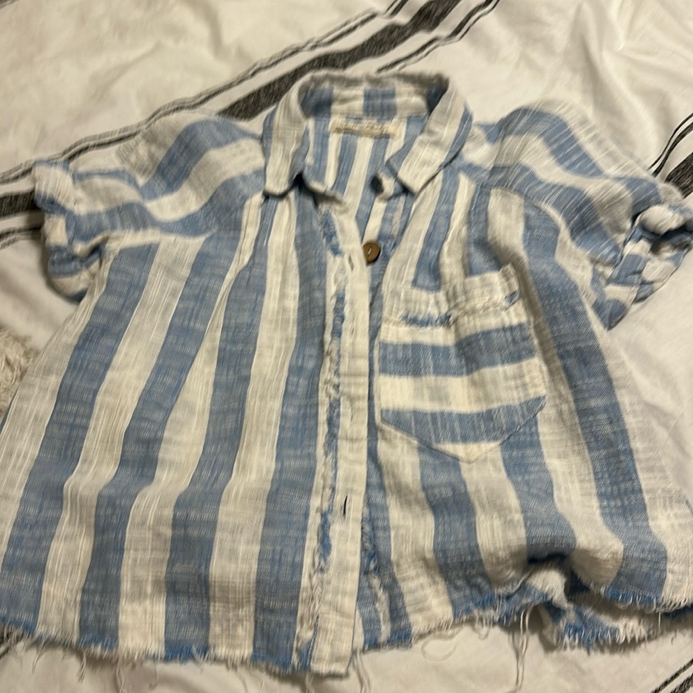 Beautiful blouse Cotton&Linen sz small
